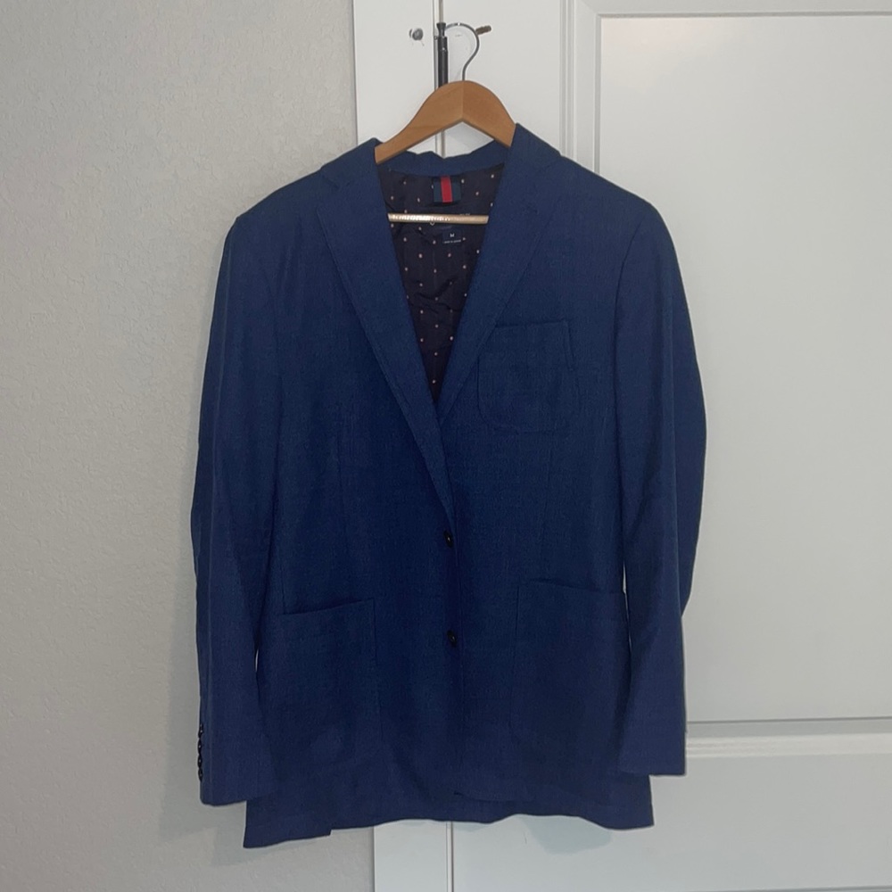 Daniel Cremieux navy blue wool sport coat